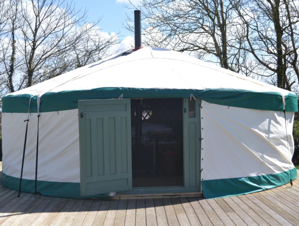 Yurt holidays in Cornwall